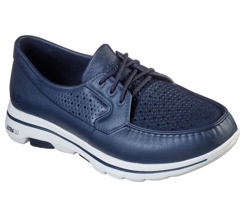 Skechers Herr Marinblå Båt Skor - Cali Gear: Gowalk 5 - Cruiser - Sverige (TIDJM-0152)